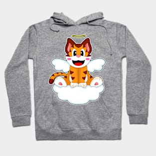 Tiger Angel Angel wings Hoodie